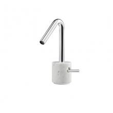 Aquabrass ABFBCL14BC535 - Cl14 Marmo Single Hole Lav Faucet - White