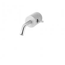 Aquabrass ABFBCL28BC535 - Cl28 Marmo Wallmount Lav Faucet-1 Handle -White