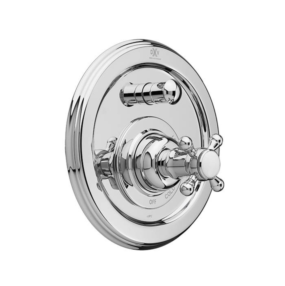 Ashbee Cross Pb Tub/Shower Valve Trim-Pc