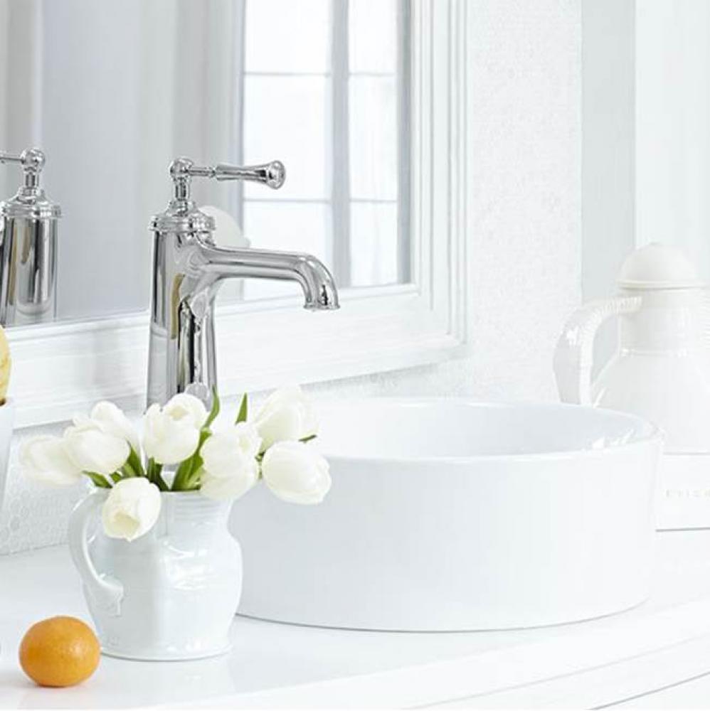 Vessel Faucet With Drain, Pc
