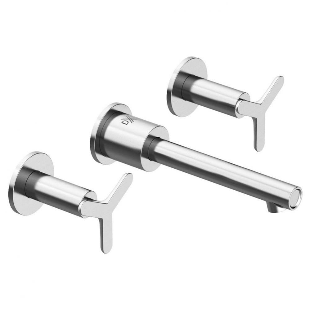 Percy Wm Faucet Tri-Spoke Handles, Bn