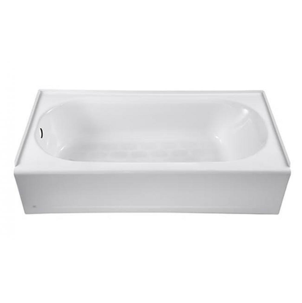 Byrdcliffe® 60 in. x 30 in. Alcove Bathtub with Left-Hand Drain