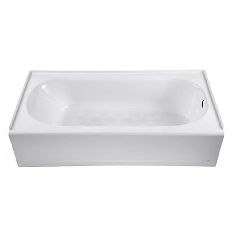 Byrdcliffe® 60 in. x 30 in. Alcove Bathtub with Right-Hand Drain