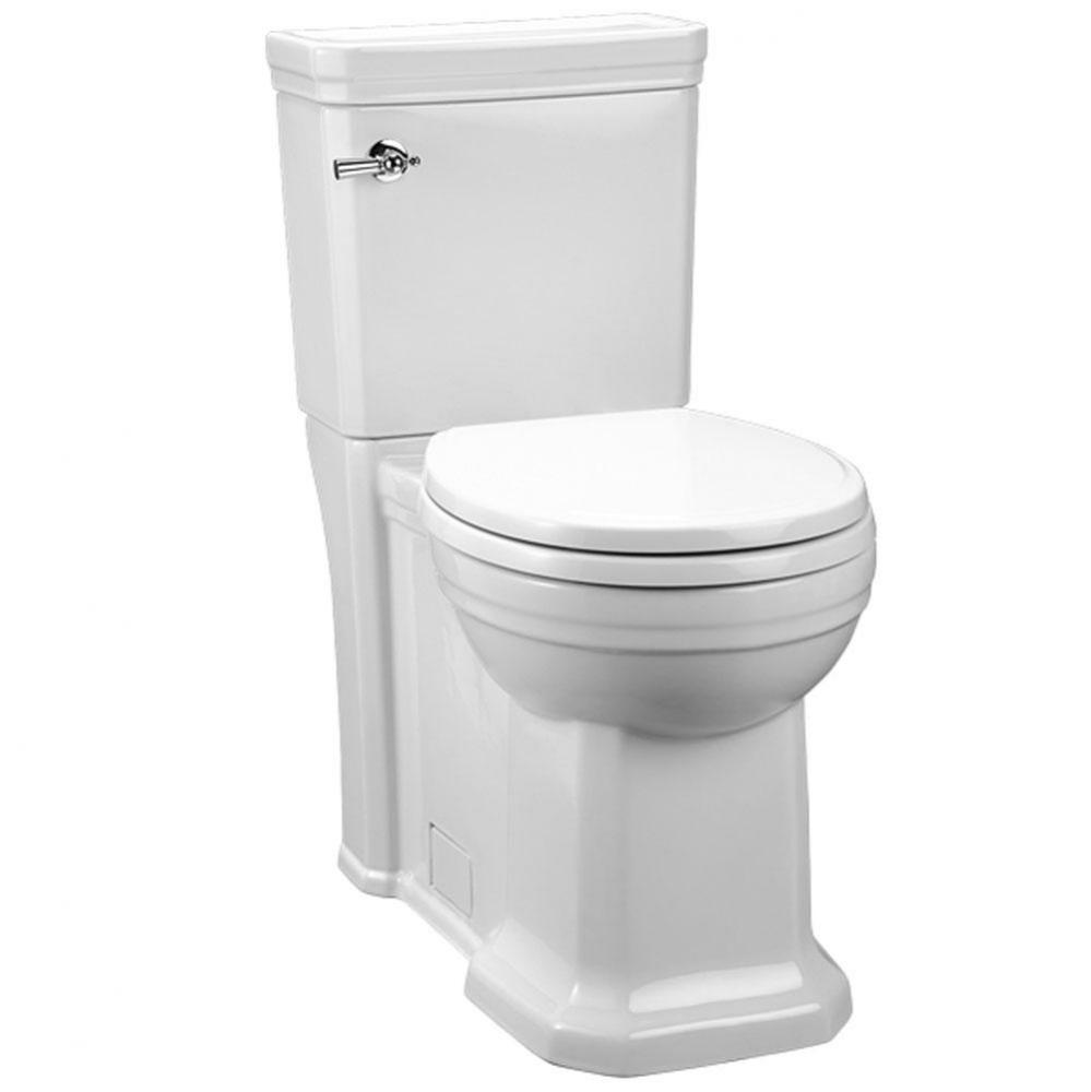 Fitzgerald Two-Piece Chair Height Round Front Toilet with Seat