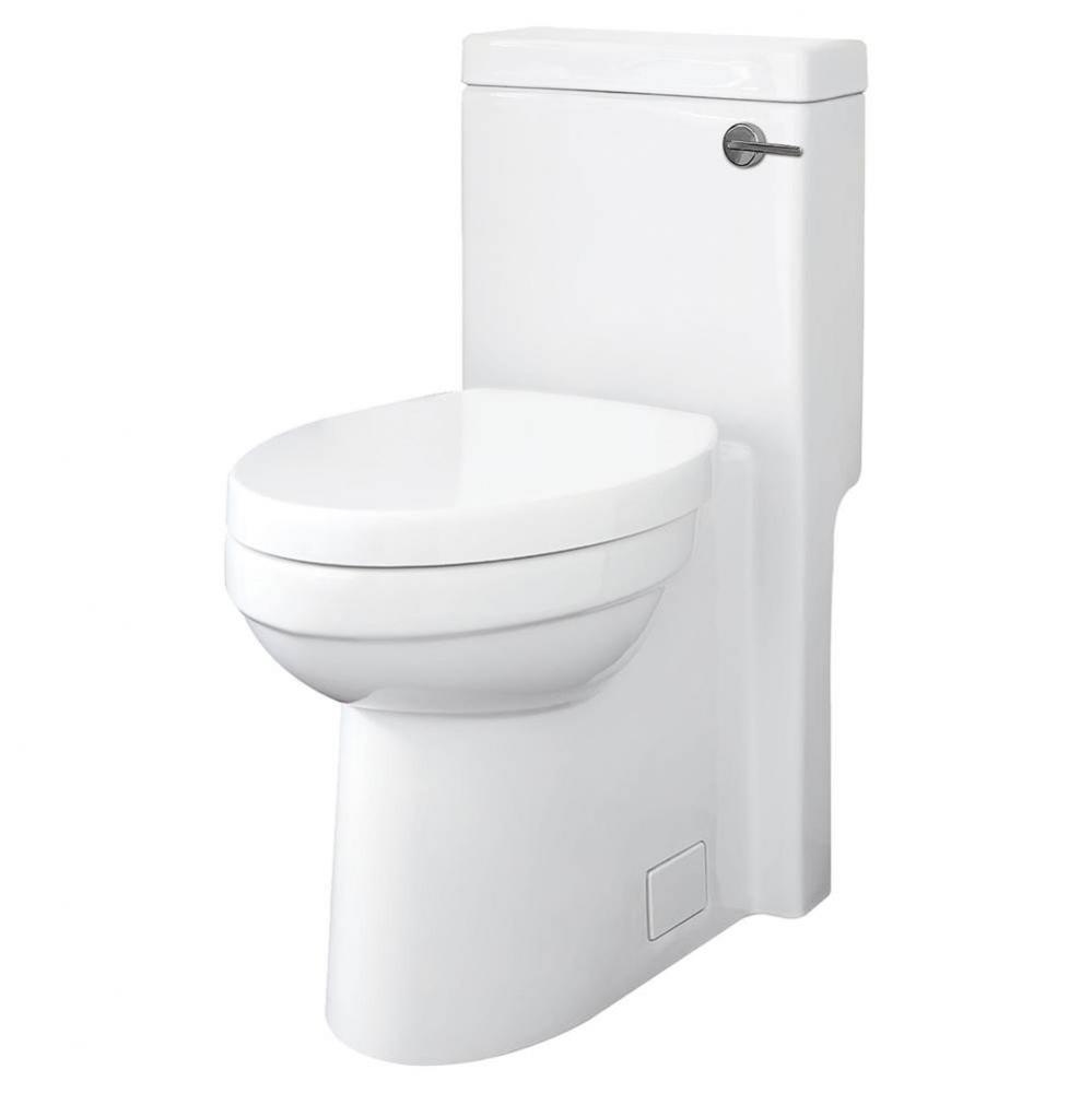 Cossu One-Piece Chair Height Right Hand Trip Lever Elongated Toilet with Seat