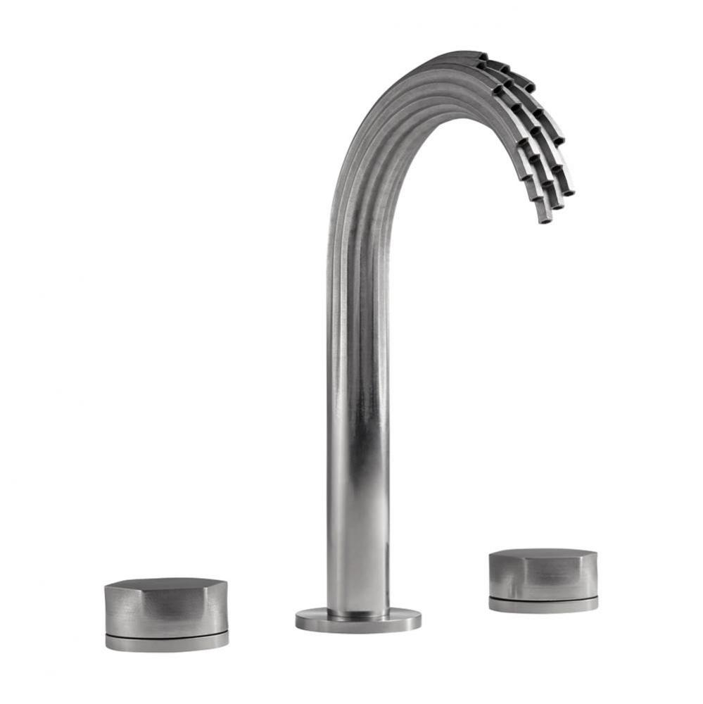 Shadowbrook 2-Handle Widespread 3D Printed Bathroom Faucet with Knob Handles