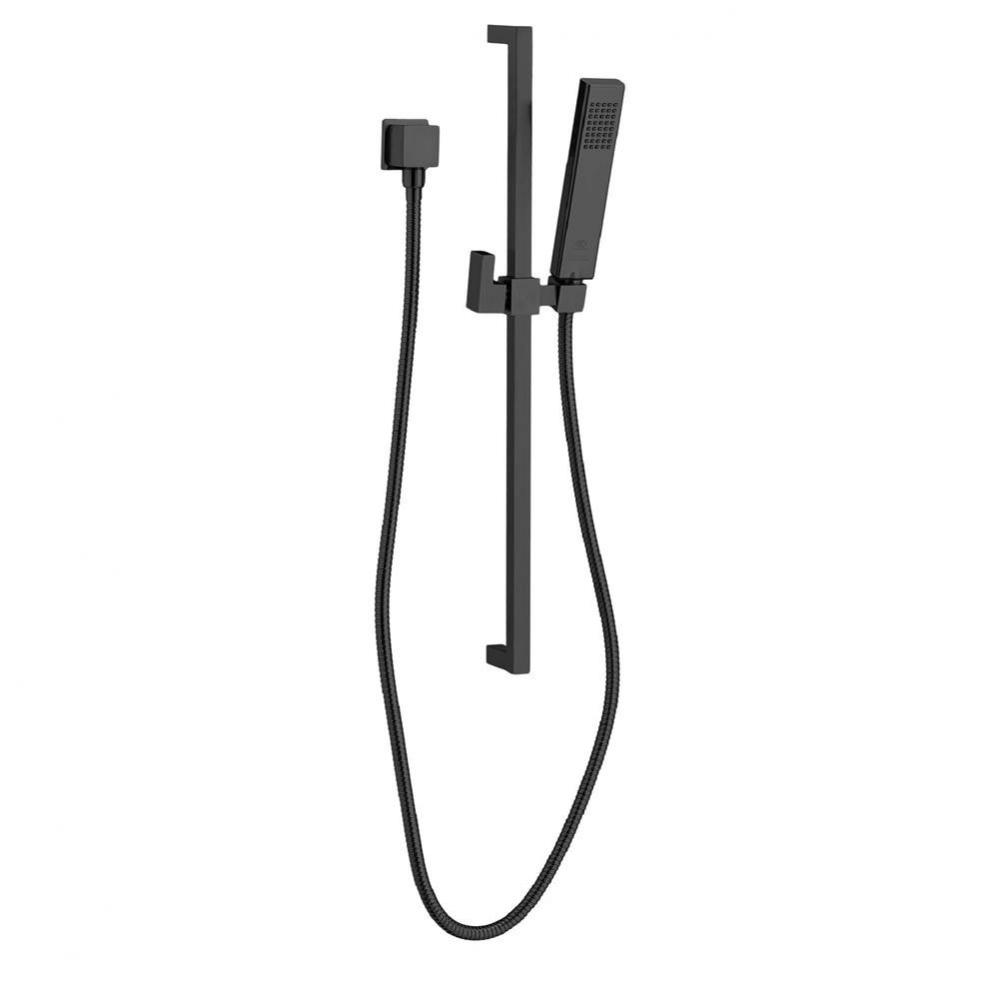 Square Personal Hand Shower Set with Adjustable 24 in. Slide Bar