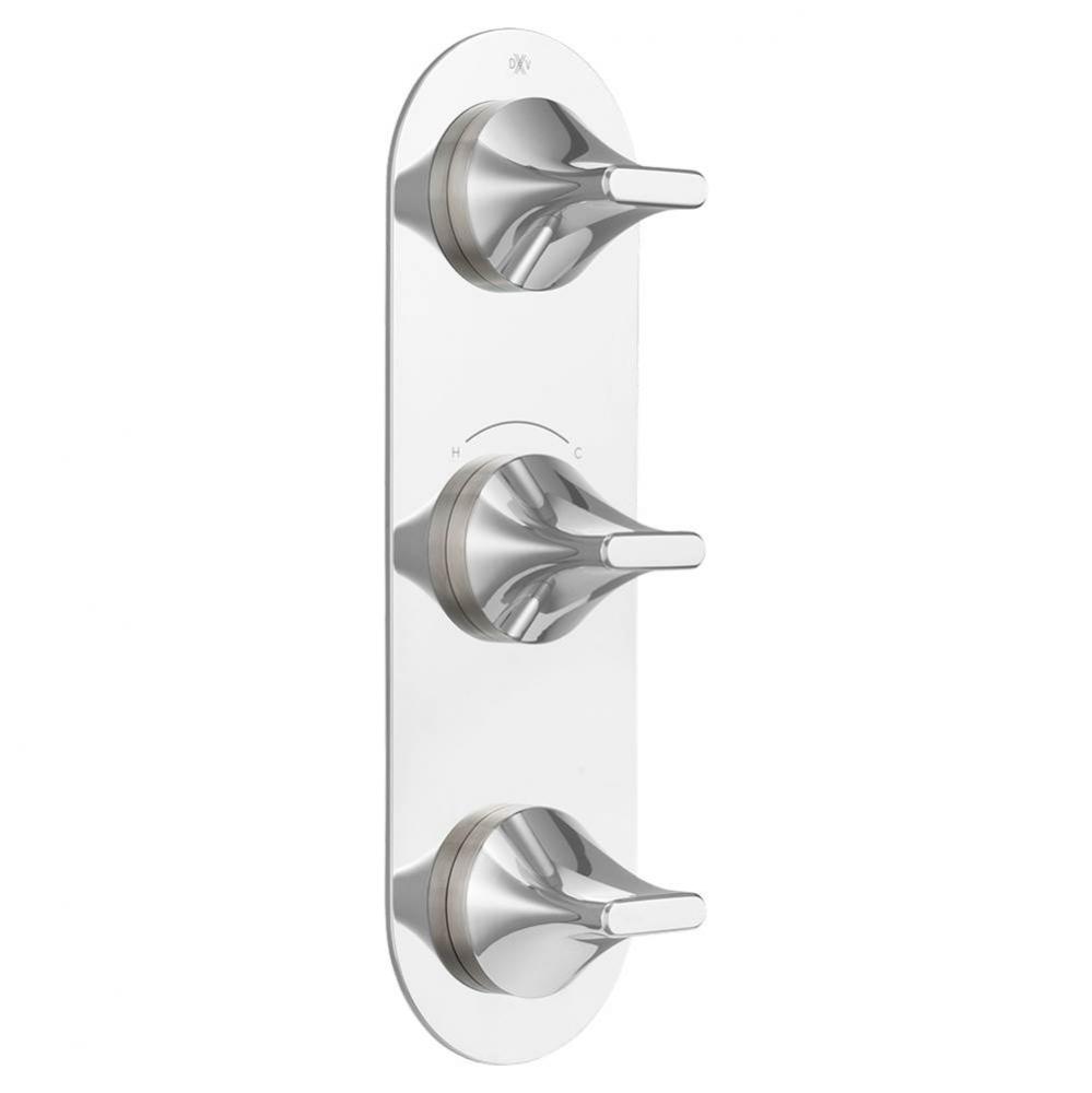 DXV Modulus 3-Handle Thermostatic Valve Trim Only