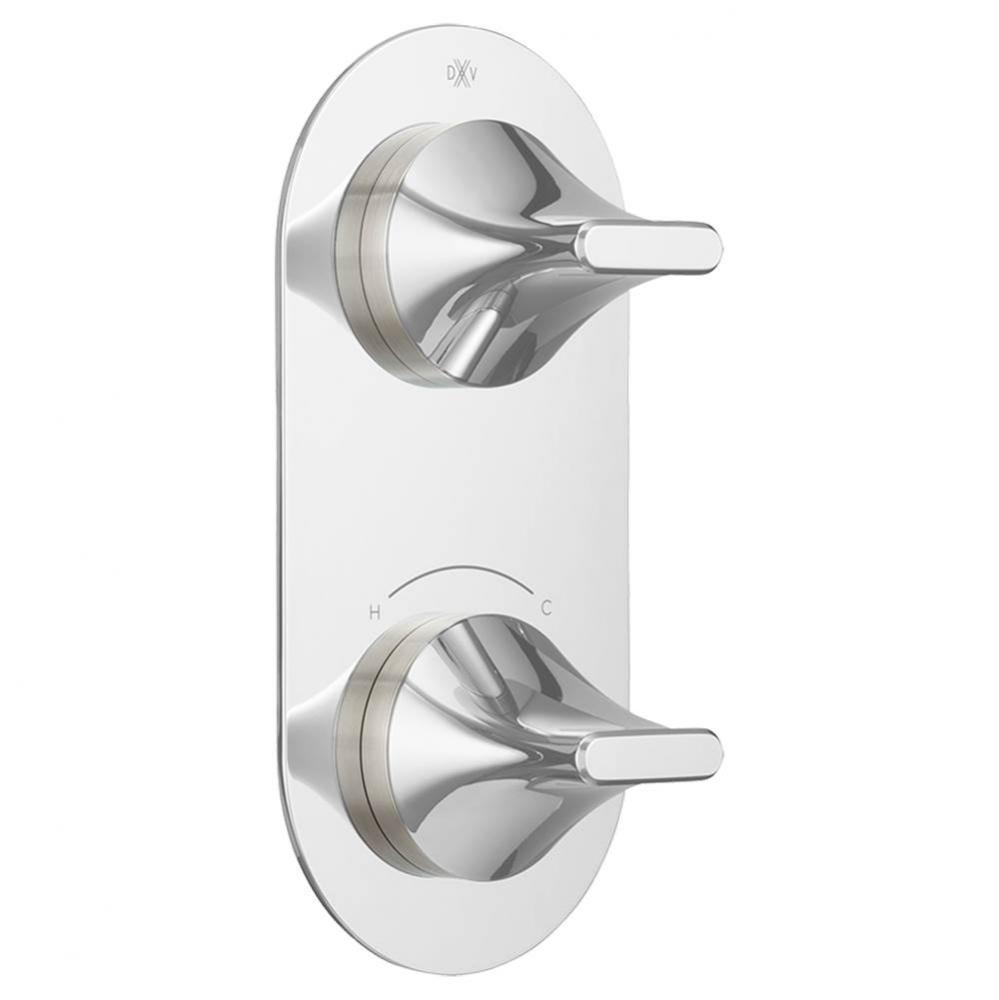 DXV Modulus 2-Handle Thermostatic Valve Trim Only