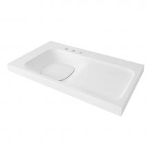 DXV D21045036LH08.415 - DXV Modulus® 36 in. Sink, 3-Hole