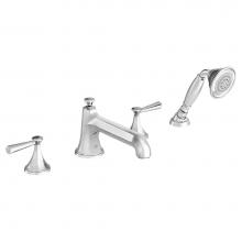 DXV D35160900.100 - Deck Mount Tub Filler with Hand Shower