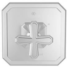 DXV D35170520.100 - Belshire Single Handle Pressure Balance Valve Trim Only with Cross Handle
