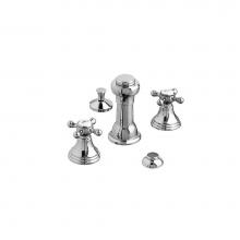 DXV D35101334.100 - Ashbee Cross 3 Hole Bidet-Pc