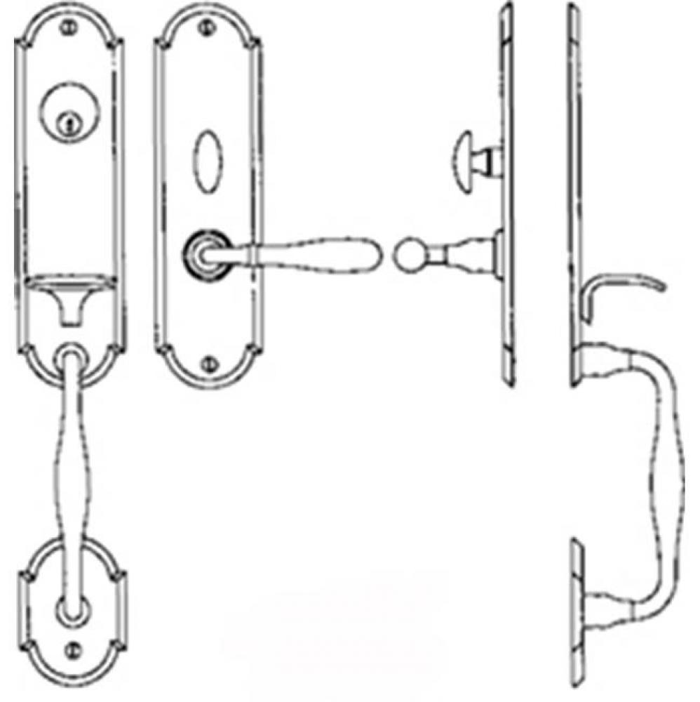Entrance Handle Set - Complete full dummy