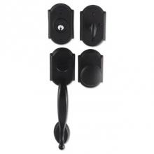 La Forge 2857-101-012 - Tubular Entrance Handle Set - Complete full dummy