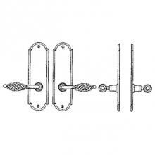 La Forge 4511-09-007 - Interior Escutcheon Set - Complete single dummy