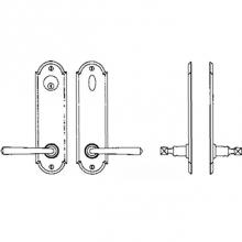La Forge 4604-101-007 - Entry Tubular or Mortise set - Complete full dummy set to match 144