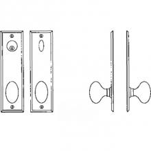 La Forge 4605-08-007 - Entry Tubular or Mortise set - Complete full dummy set to match 25