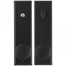 La Forge 4606-08-007 - Entry Tubular or Mortise set - Complete full dummy set to match 25