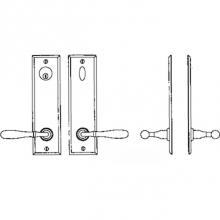 La Forge 4607-08-007 - Entry Tubular or Mortise set - Complete full dummy set to match 25