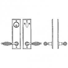 La Forge 4614-08-007 - Entry Tubular or Mortise set - Complete full dummy set to match 25