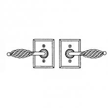 La Forge 4719-09-007 - Lever set on rosette - Complete single dummy