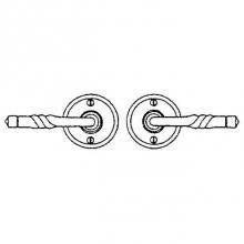 La Forge 4723-09-007 - Lever set on rosette - Complete single dummy