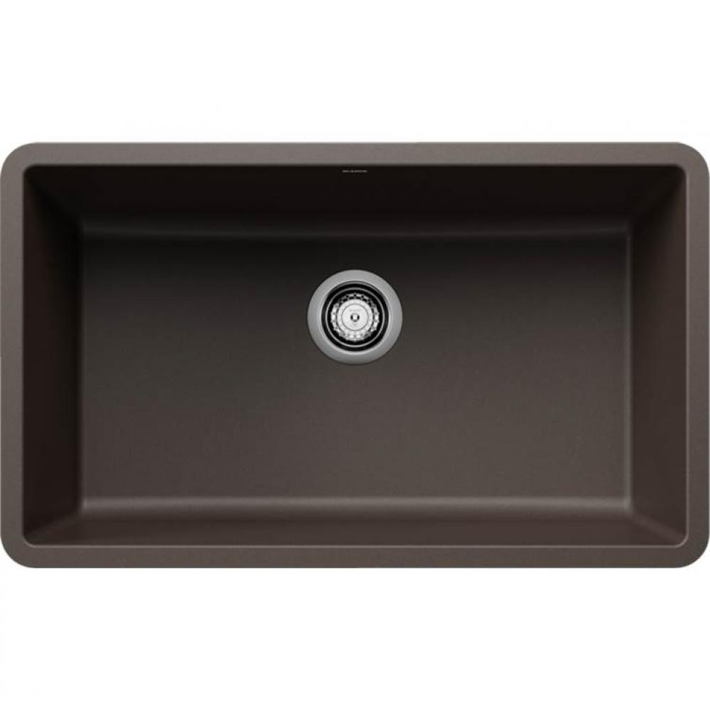 Precis SILGRANIT 30'' Single Bowl Undermount Kitchen Sink - Cafe