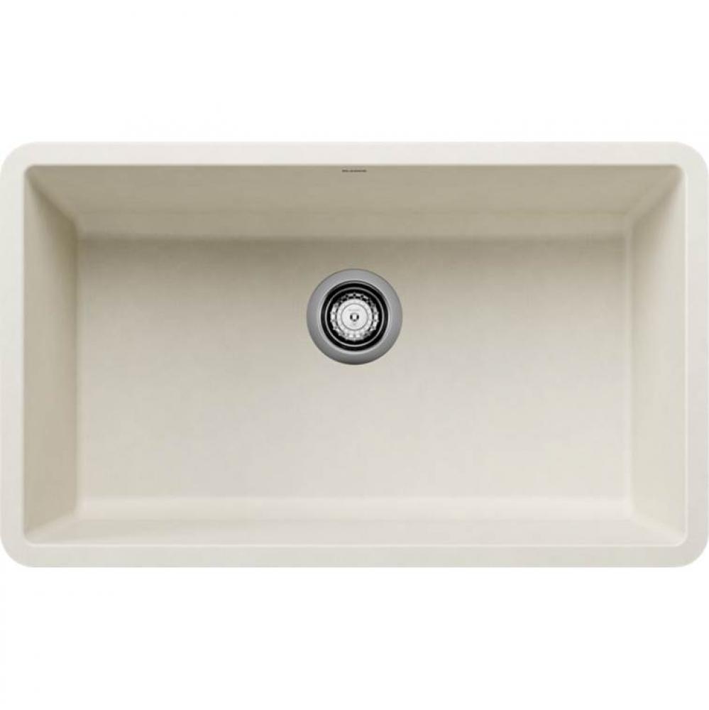 Precis SILGRANIT 30'' Single Bowl Undermount Kitchen Sink - Soft White