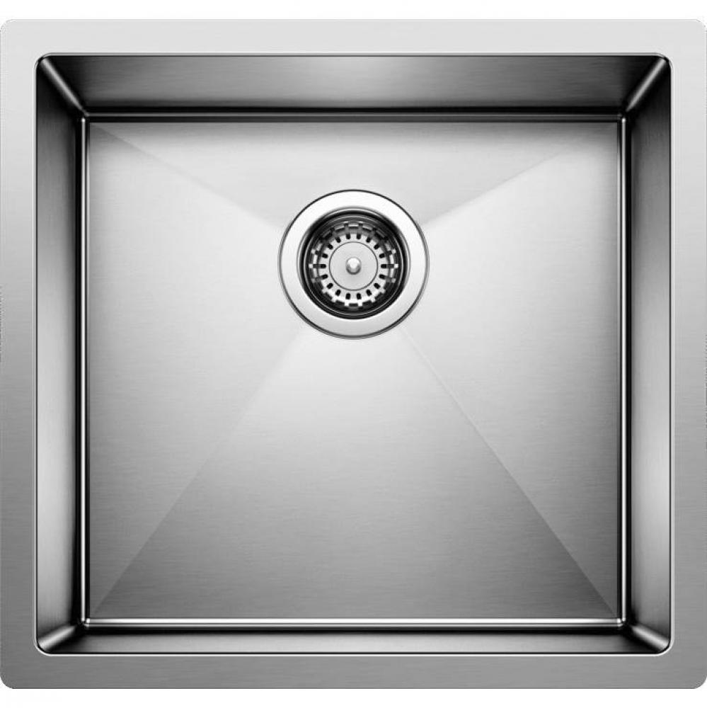 Radius R10 19'' Single Bowl Undermount Stainless Steel Kitchen Sink