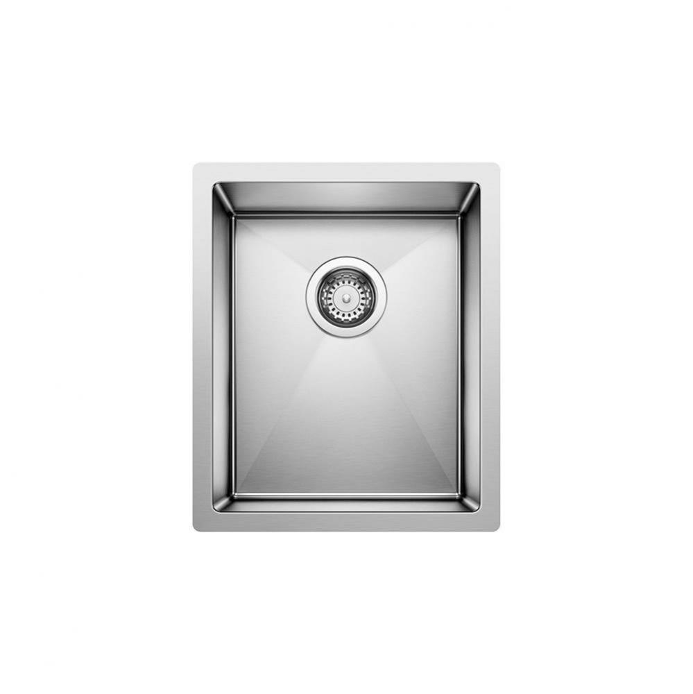 Radius R10 15'' Undermount Stainless Steel Bar Sink