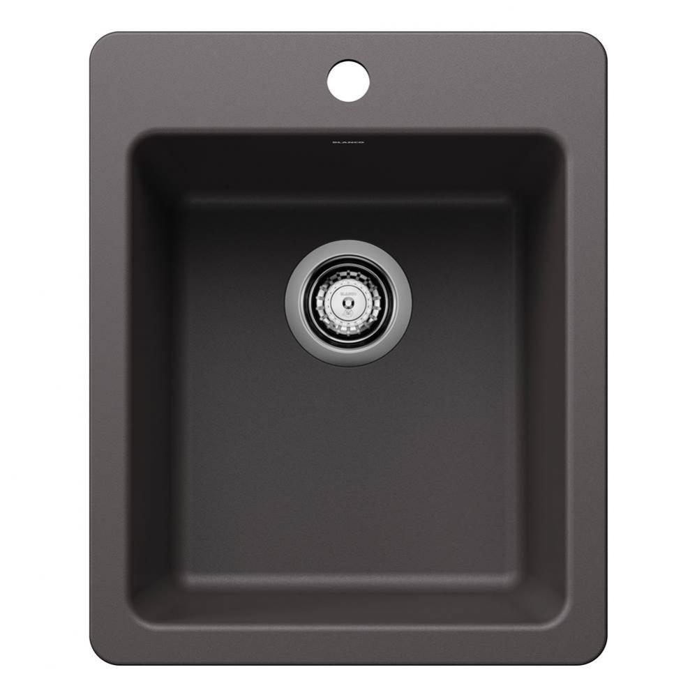 Liven SILGRANIT 17'' Dual Mount Bar Sink - Cinder