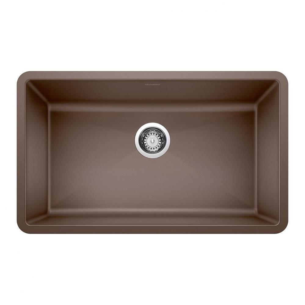 Precis SILGRANIT 32'' Super Single Undermount Kitchen Sink - Cafe