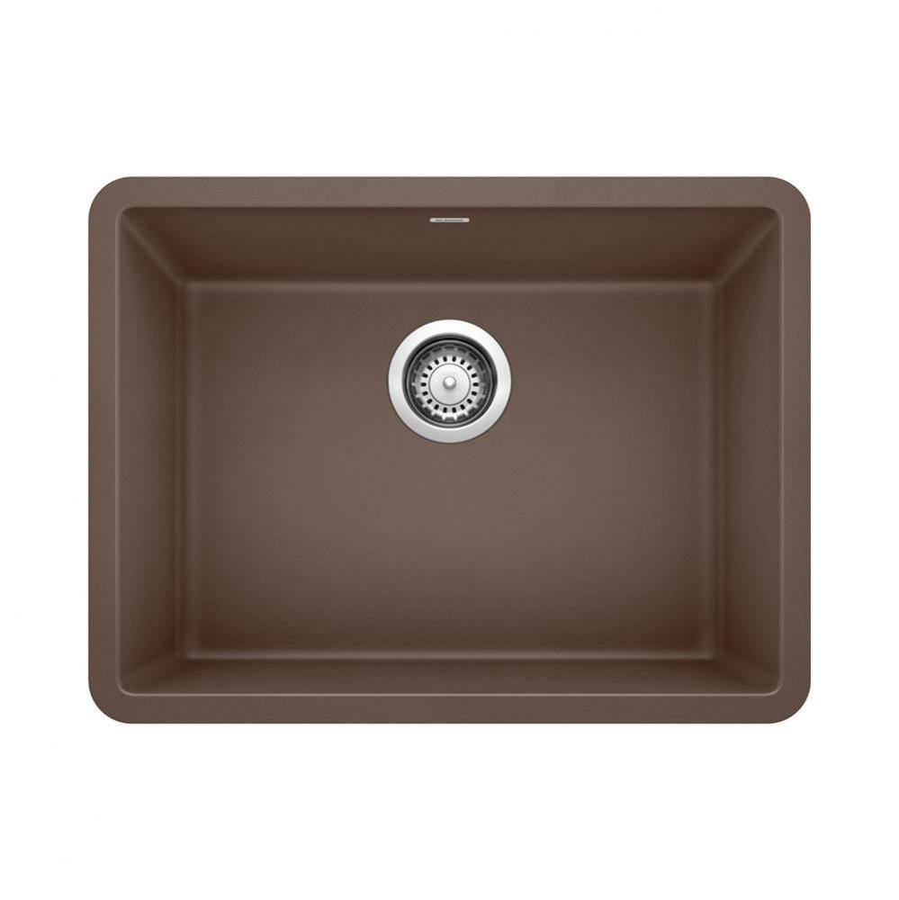 Precis SILGRANIT 24'' Single Bowl Undermount Kitchen Sink - Cafe