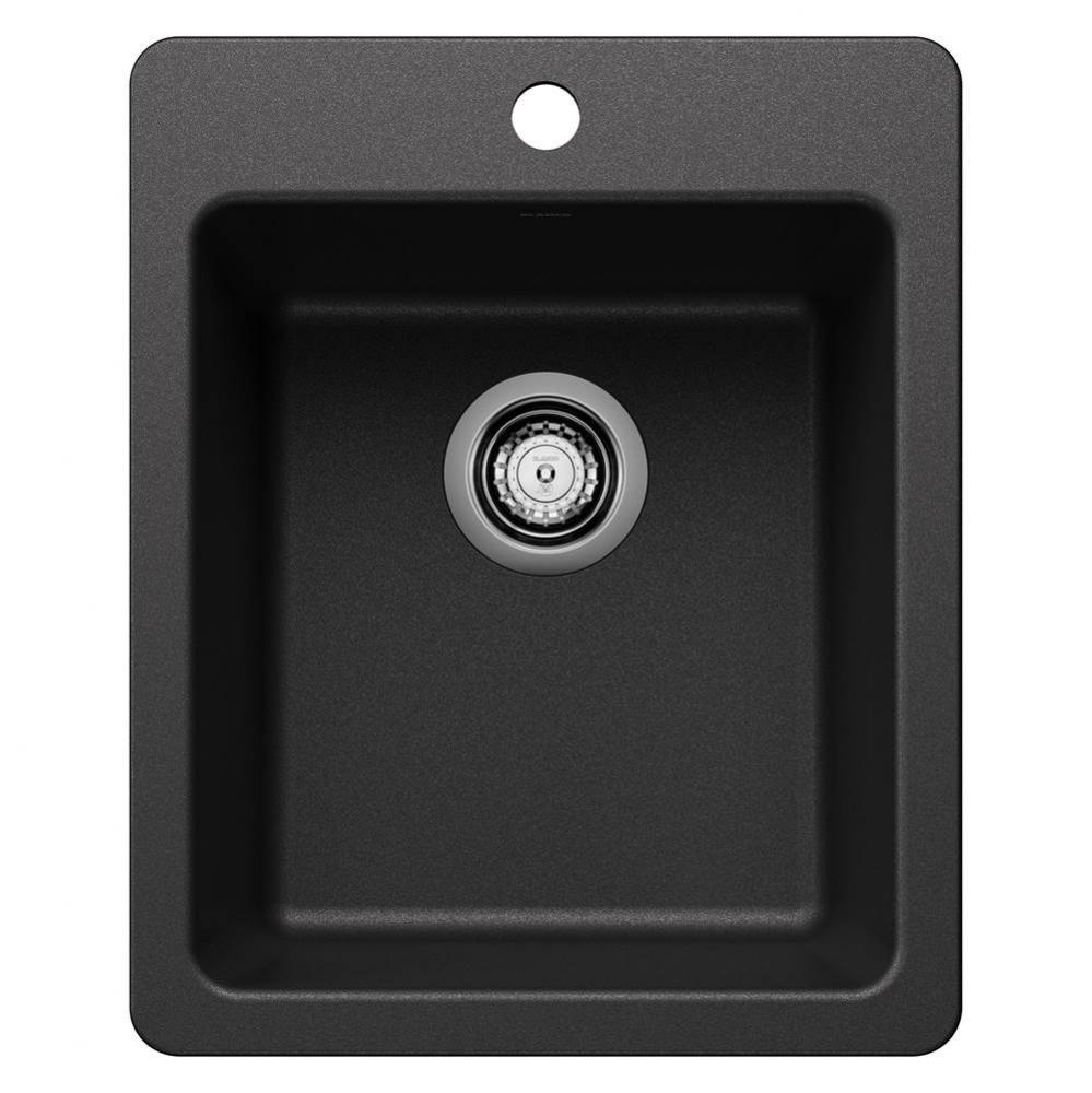 Liven SILGRANIT 17'' Dual Mount Bar Sink - Anthracite