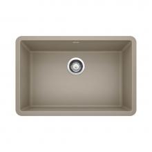 Blanco Canada 401893 - Precis SILGRANIT 27'' Single Bowl Undermount Kitchen Sink - Truffle