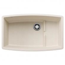 Blanco Canada 402885 - Performa Cascade SILGRANIT 32'' Single Bowl Undermount Kitchen Sink with Colander - Soft