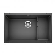 Blanco Canada 401445 - Precis Cascade SILGRANIT 29'' Single Bowl Undermount Kitchen Sink with Colander - Anthra
