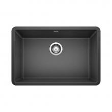 Blanco Canada 401888 - Precis SILGRANIT 27'' Single Bowl Undermount Kitchen Sink - Anthracite