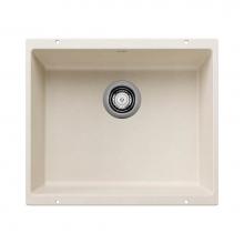 Blanco Canada 402882 - Precis SILGRANIT 21'' Single Bowl Undermount Kitchen Sink - Soft White