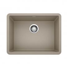 Blanco Canada 401884 - Precis SILGRANIT 24'' Single Bowl Undermount Kitchen Sink - Truffle