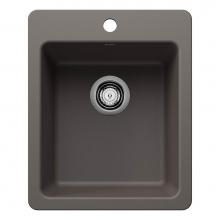 Blanco Canada 403672 - Liven SILGRANIT 17'' Dual Mount Bar Sink - Volcano Gray