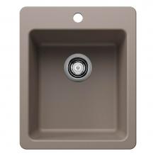Blanco Canada 403670 - Liven SILGRANIT 17'' Dual Mount Bar Sink - Truffle