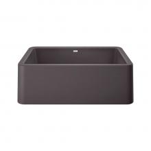 Blanco Canada 401858 - Ikon SILGRANIT 30'' Single Bowl Apron-Front Farmhouse Sink - Cinder