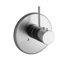 KWC 21.154.230.000 - Ono Thermostatic Trim W/Vol Control Chrome