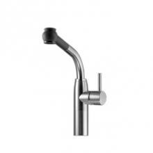 KWC 10.501.163.736 - Dwo - Systema Pull Out Tall Kitchen 8'' Steel/Black