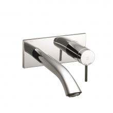 KWC 11.202.034.000 - Zoe Wall Mounted Lav Faucet No/Pop-Up Chrome