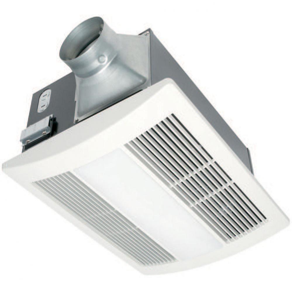 WhisperWarm? with Light 110 CFM +  1400 Watt Heater
