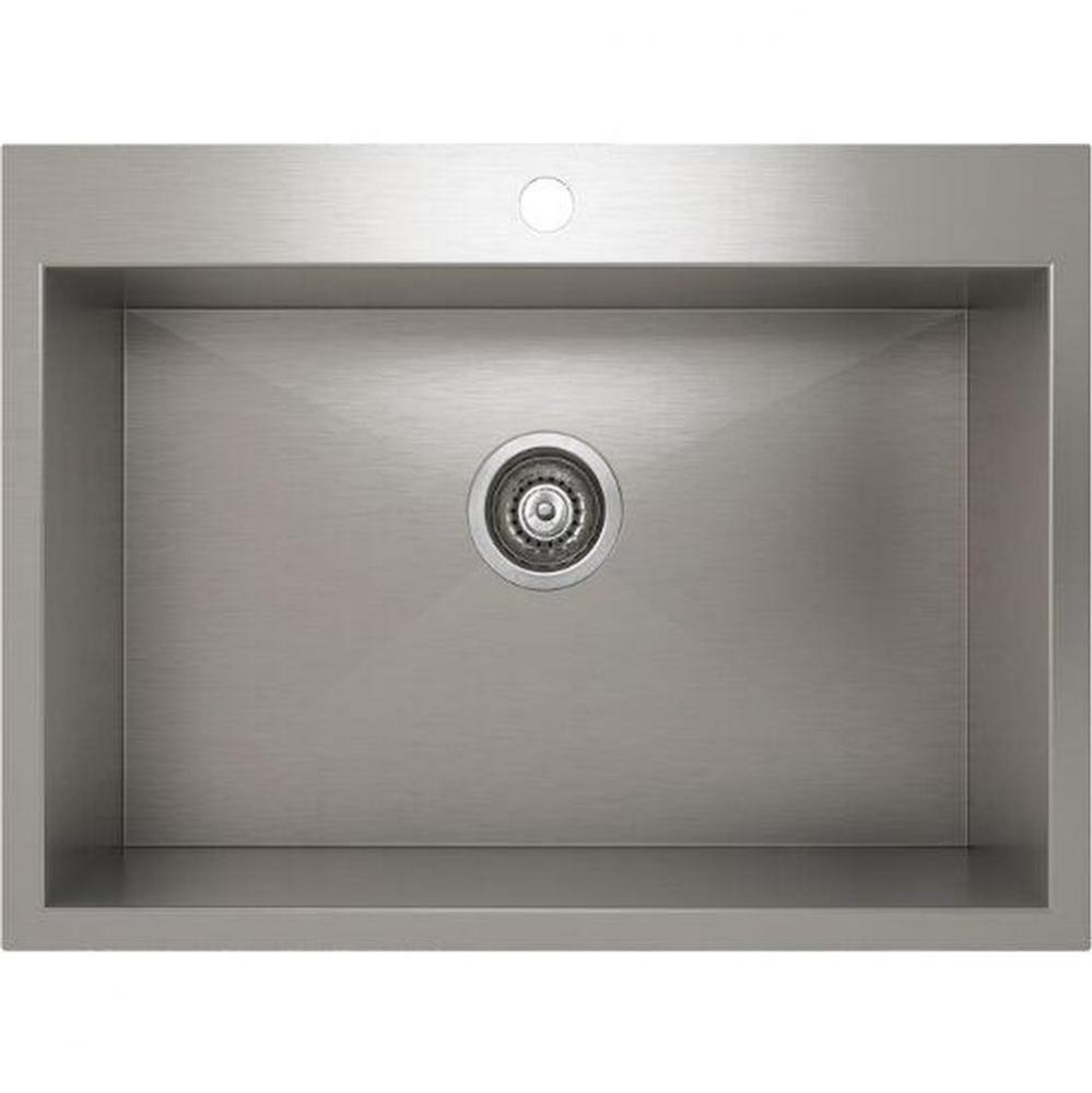 ProInox H0 sink topmount, single 25X16X9