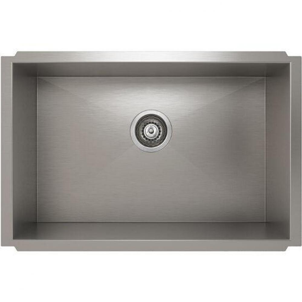 ProInox H0 sink undermount, single 25X16X8